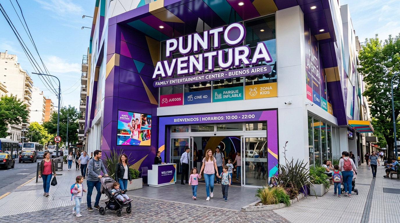 Exterior de Aventura Kids Buenos Aires
